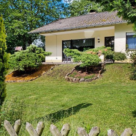 Idyllic Bungalow In Feusdorf With Forest View Dış mekan fotoğraf